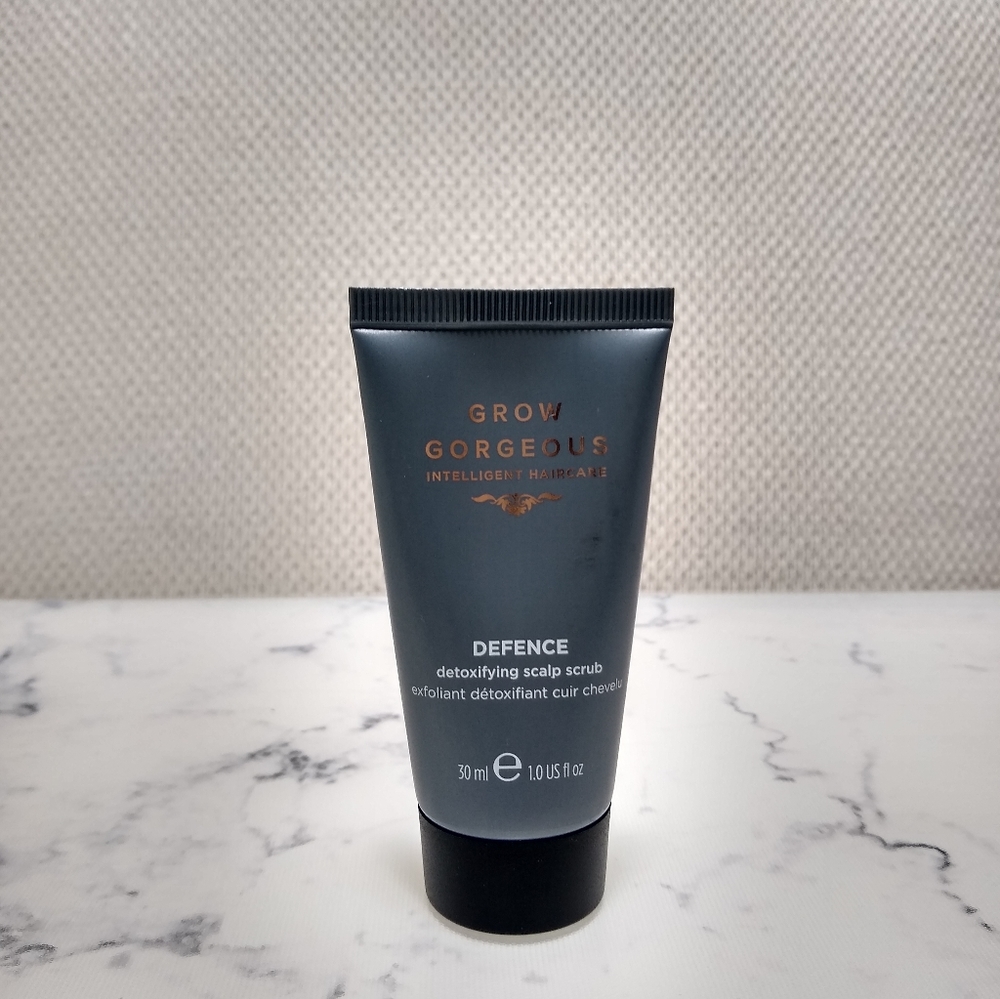 Grow Gorgeous  Defence Detoxifying Scalp Scrub 1 oz  Travel Size